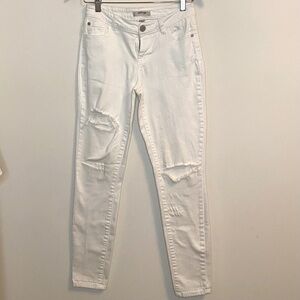Refuge White Skinny Jeans